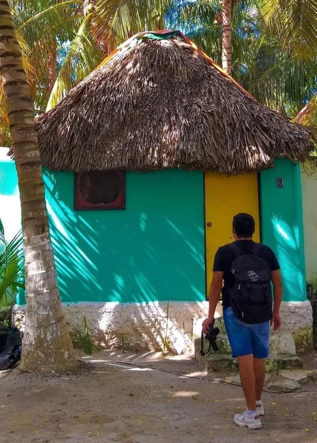 Cabanas Camping Ria Celestun Exterior foto